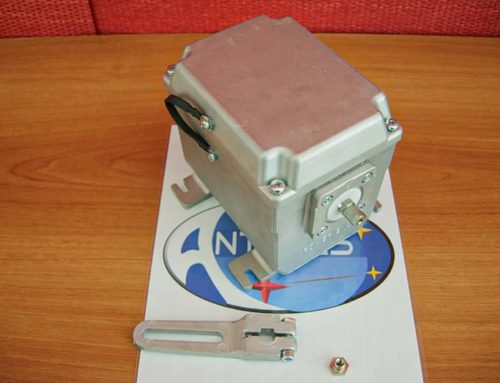 Servomotor for submerged burner