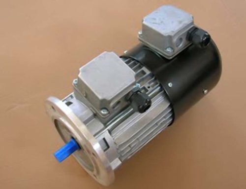 Servo ventilated motor for driving unit