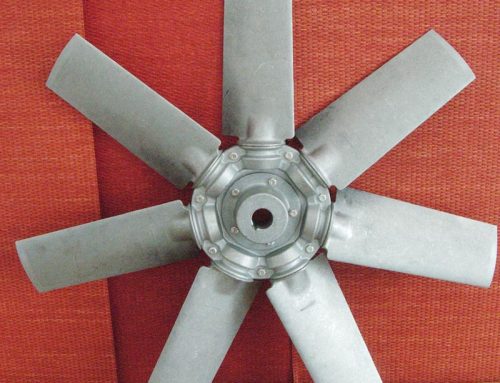 Aluminum fan with adjustable 7 blades
