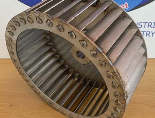 Ventilatore centrifugo in acciaio resistente a 600º C